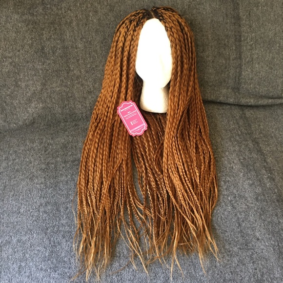 Little Mermaid Wig 100% Brazilian Virgin Human Hair Full Wig Custom Braided.Firm - Picture 1 of 16